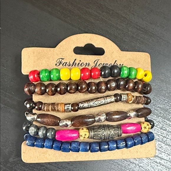 Accessories - Colorful Beaded Bracelet Set